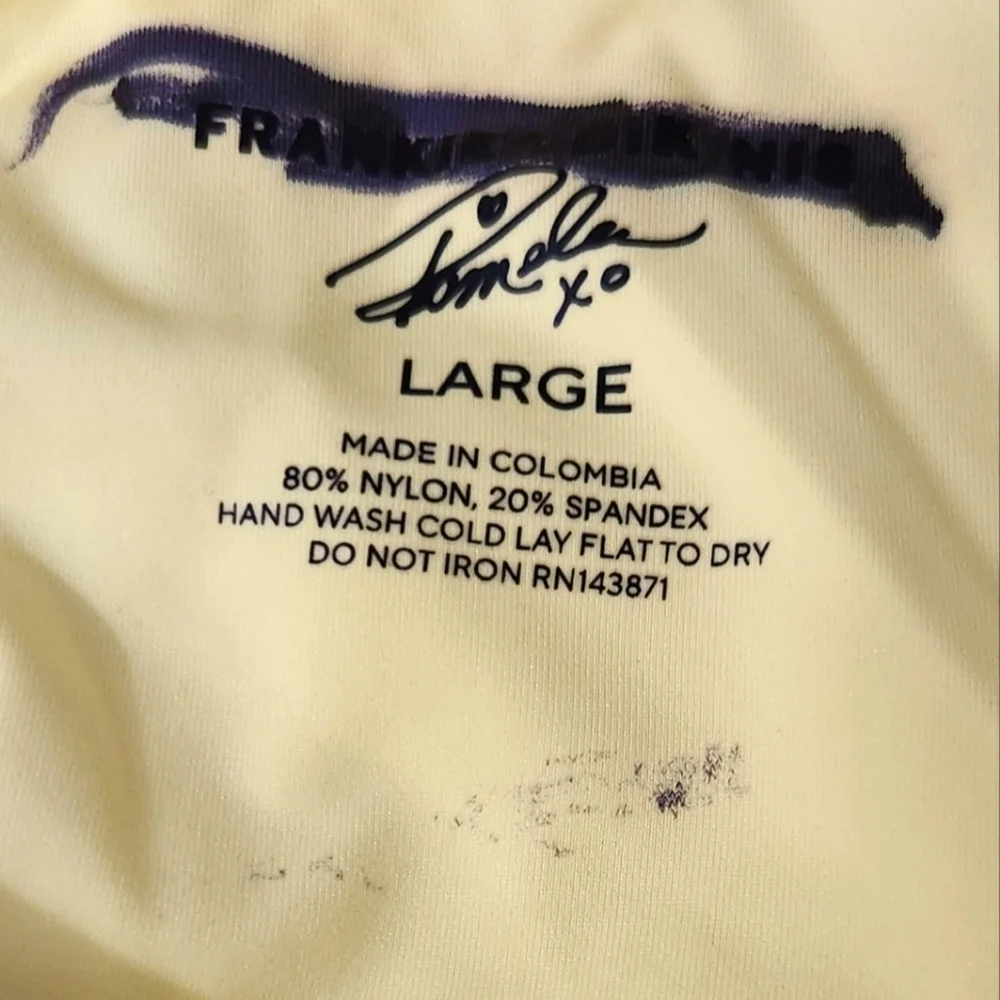 New!Frankie's Bikinis‎ x Pamela Anderson Collab One Piece Swimsuit